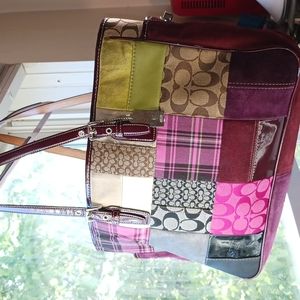 Coach patchwork Tote Bag